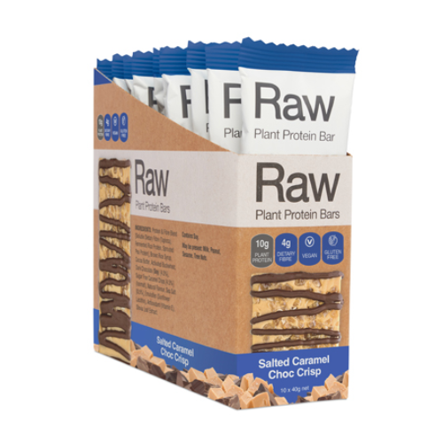 Protein Bar Raw Salted Caramel 40g Amazonia