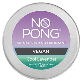 No Pong Cool Lavender Bicarb free All Natural Anti Odourant 35g
