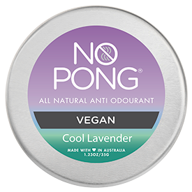 No Pong Lavender Vegan All Natural Anti Odourant 35g