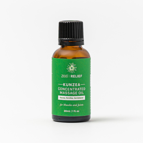 Kunzea Concentrated Massage Oil 30ml Zea Relief