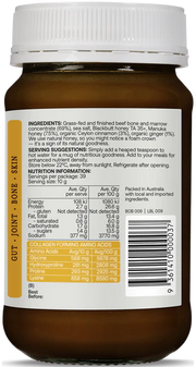 Bone Broth Manuka Honey, Ginger & Cinnamon 390g Best of the Bone