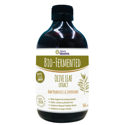 Bio Fermented Olive Leaf Extract 500ml Blooms
