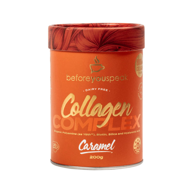 Collagen Coffee Complex Caramel 200g Before You Speak