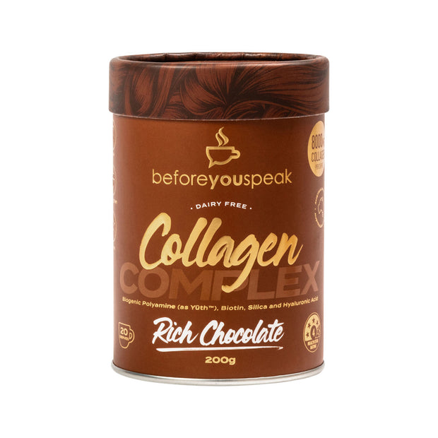 Collagen Coffee Complex Rich Chocolate 200g Before You Speak