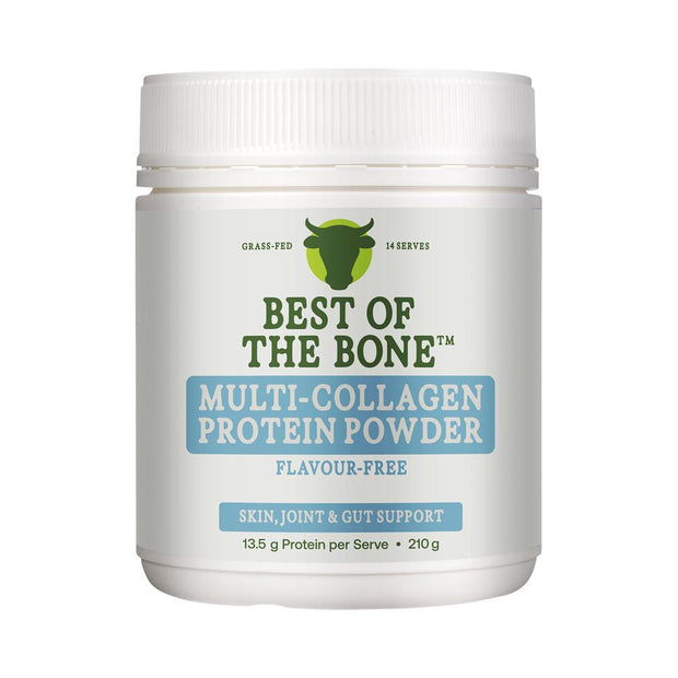 Multi-Collagen Protein Powder 210g Collagen Peptides Unflavoured 210g Best of the Bone