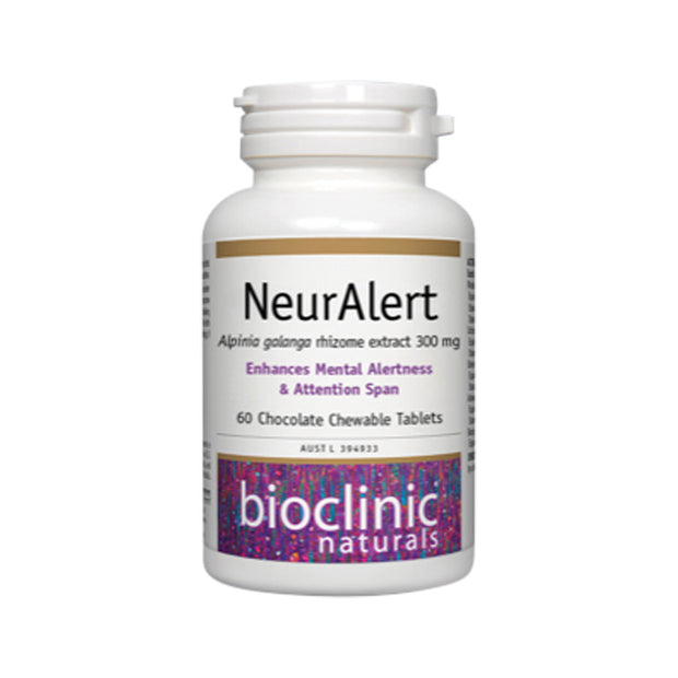 NeurAlert 60T Chewable Bioclinic Naturals