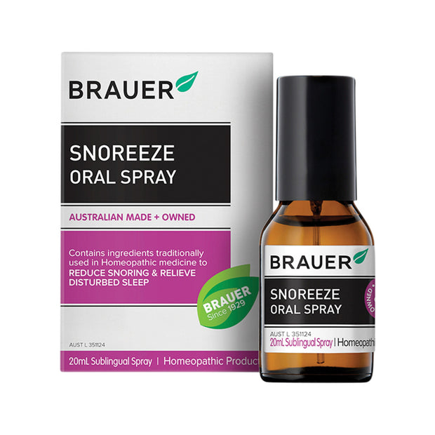 SnoreEze Oral Spray 20ml Brauer