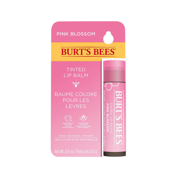 Lip Balm Tinted Pink Blossum 4.25g Burts Bees