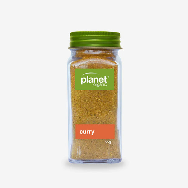 Curry Powder Organic Shaker 55g Planet Organic