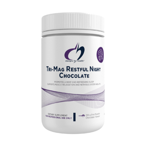 Tri Mag Restful Night Chocolate 210g Designs for Health