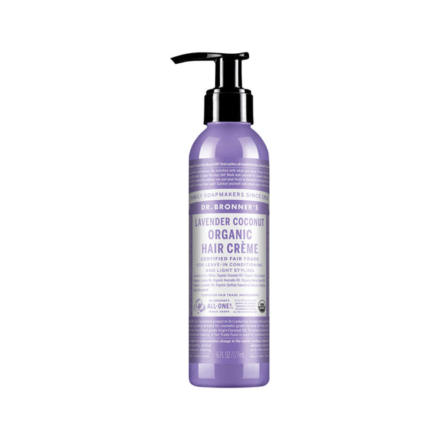 Hair Creme Lavender Coconut 177ml Dr Bronner