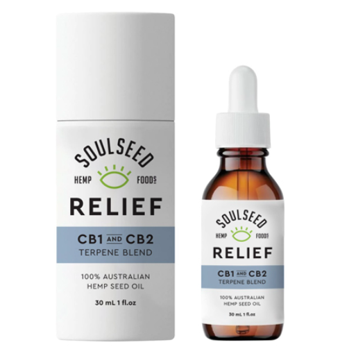 Relief CB1 & CB2 Terpene Blend 30ml Soulseed