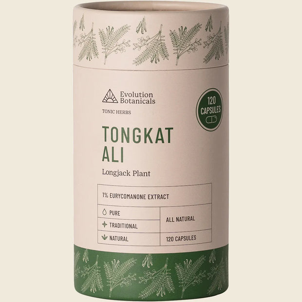 Tongkat Ali Longjack Plant 120 Caps Evolution Botanicals