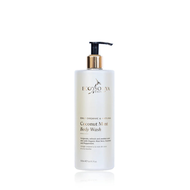 Body Wash Organic Coconut & Mint 500ml Eco Tan
