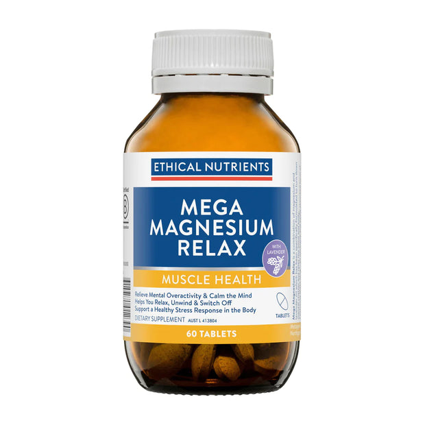 Mega Magnesium Relax 60T Ethical Nutrients