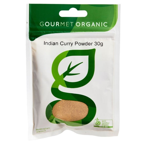 Curry Powder Indian 30g Gourmet Organic Herbs