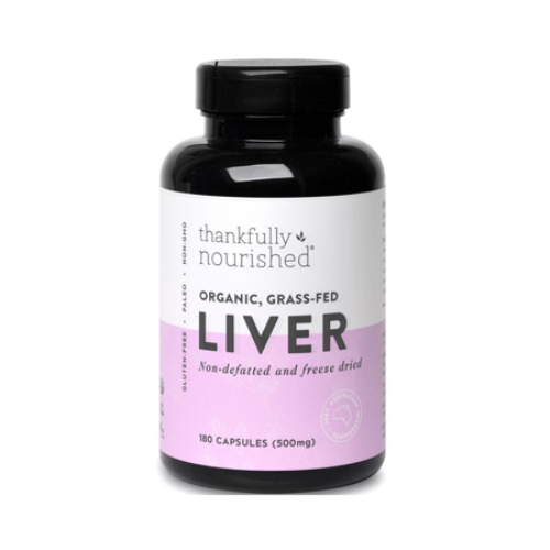 Liver Organic Grass Fed 180C Thankfully Nourished