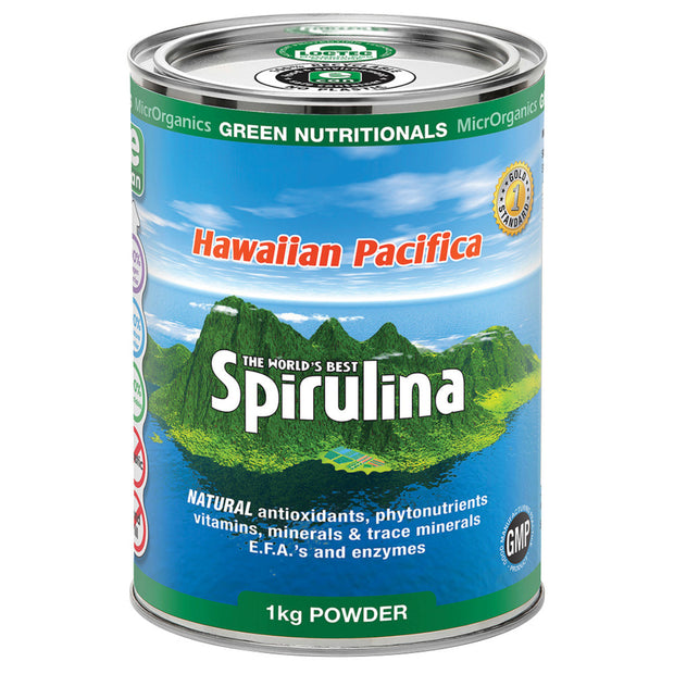 Spirulina Powder 1Kg Hawaiian Pacifica