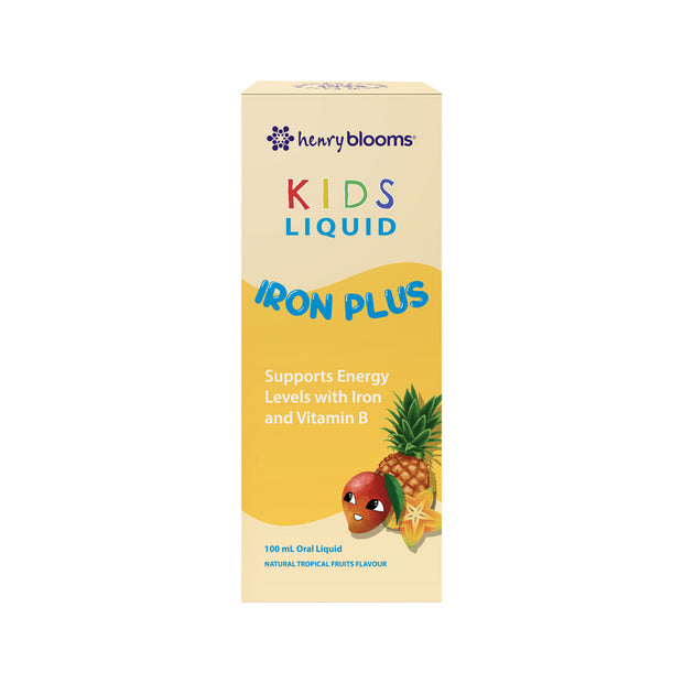 Kids Iron Plus Tropical 100ml Blooms