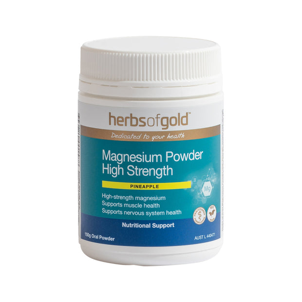 Magnesium High Strength Pineapple 150g Herbs of Gold