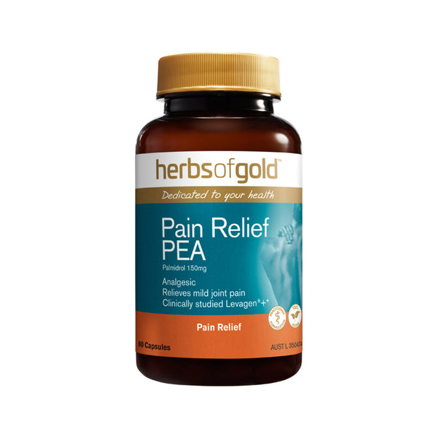Pain Relief PEA 60C Herbs of Gold