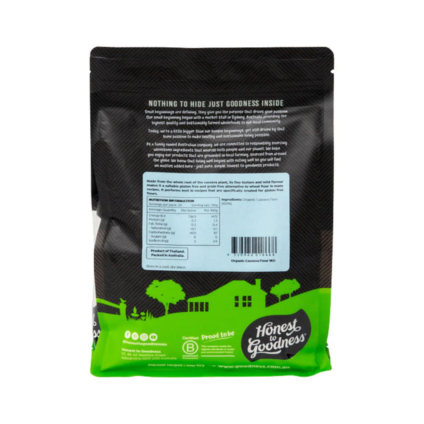 Organic Cassava Flour 1kg