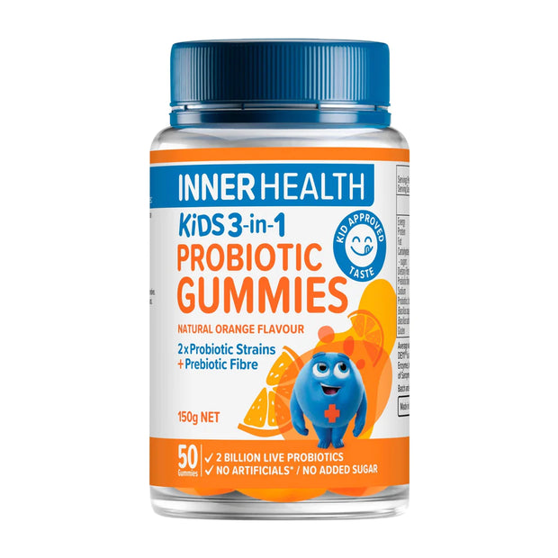 Probiotic Gummies Kids 3 In 1 50 Inner Health