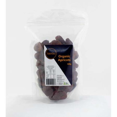 Apricots Dried Organic 500g Kamko