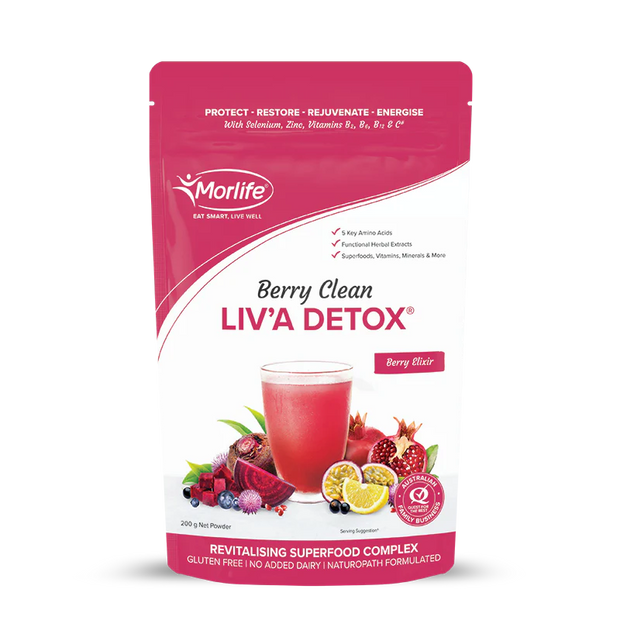 Liva Detox Berry Clean 200g Morlife
