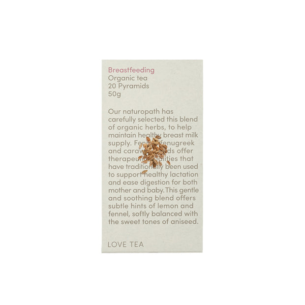 Breastfeeding Organic Pyramid Tea Bags 20 Love Tea