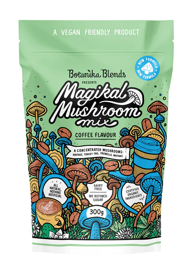 Magikal Mushroom Coffee Mix 300g Botanika Blends