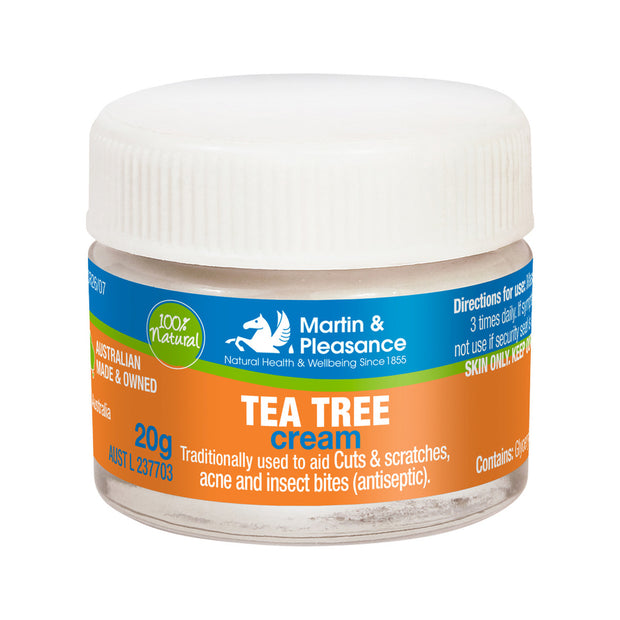 Tea Tree Cream 20g Martin & Pleasance