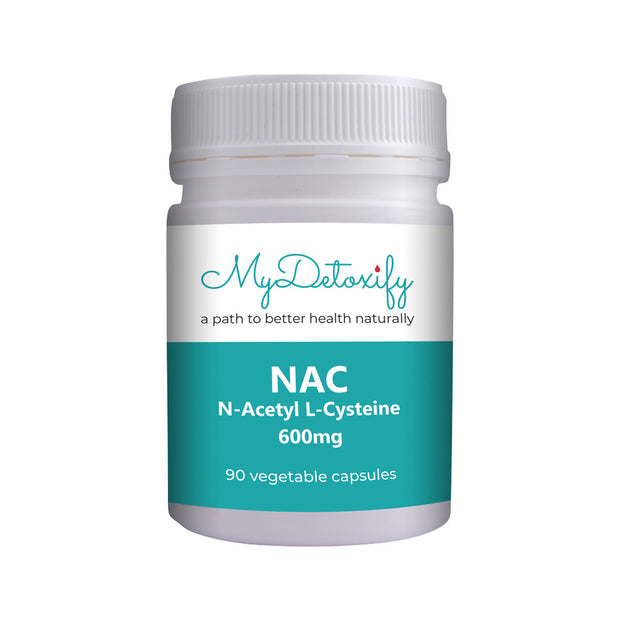 NAC N-Acetyl Cysteine 90VC Mydetoxify