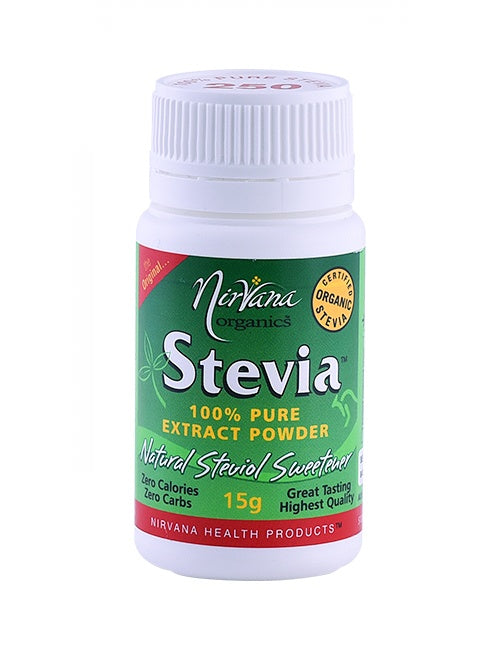 Stevia Pure Extract Organic 15g Nirvana