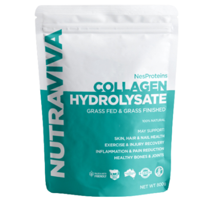 Collagen Hydrolsate Beef 800g NES Proteins Nutraviva