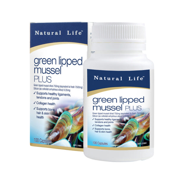 Green Lipped Mussel PLUS 100C Natural Life