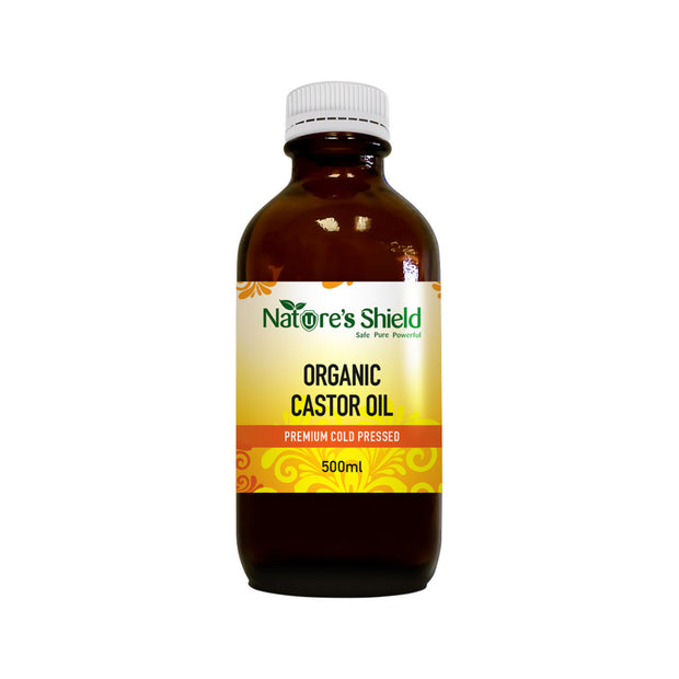 Castor Oil Organic 500ml Natures Shield