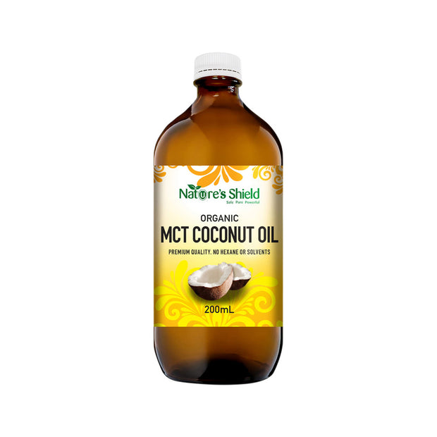 MCT COCONUT Oil Organic 200ml Natures Shield