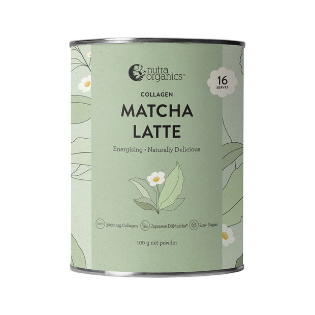 Collagen Matcha Latte 100g Nutra Organics