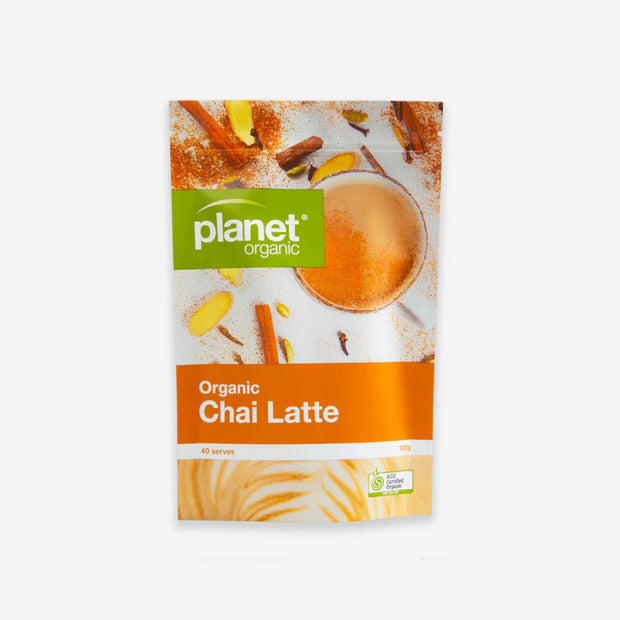 Chai Latte Organic Tea Powder 100g Planet Organic