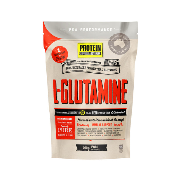 L-Glutamine Pure 200g Protein Supplies Australia