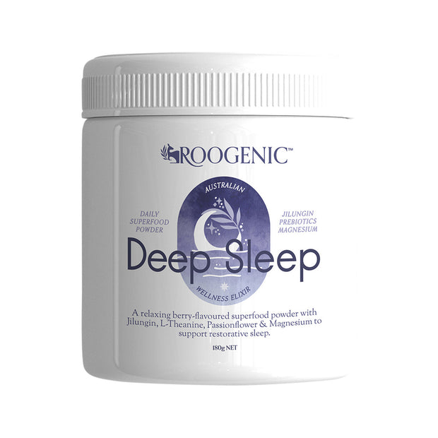 Wellness Elixir Daily Superfood Powder Deep Sleep 180g Roogenic Australia