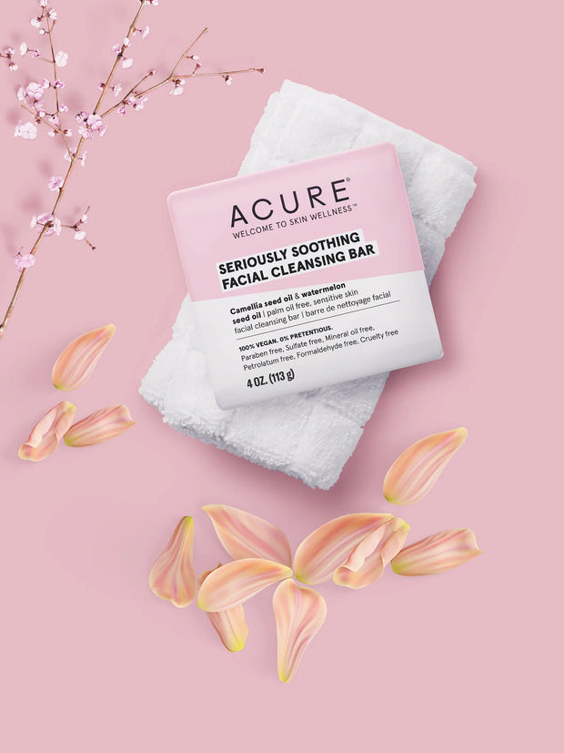 ACURE Seriously Soothing Cleansing Bar 113g