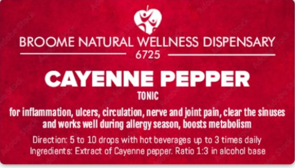 Cayenne pepper BNW 50ml