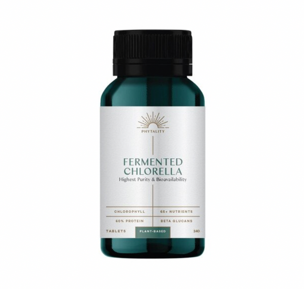 Chlorella Powder Fermented Organic 60g Phytality Nutrition
