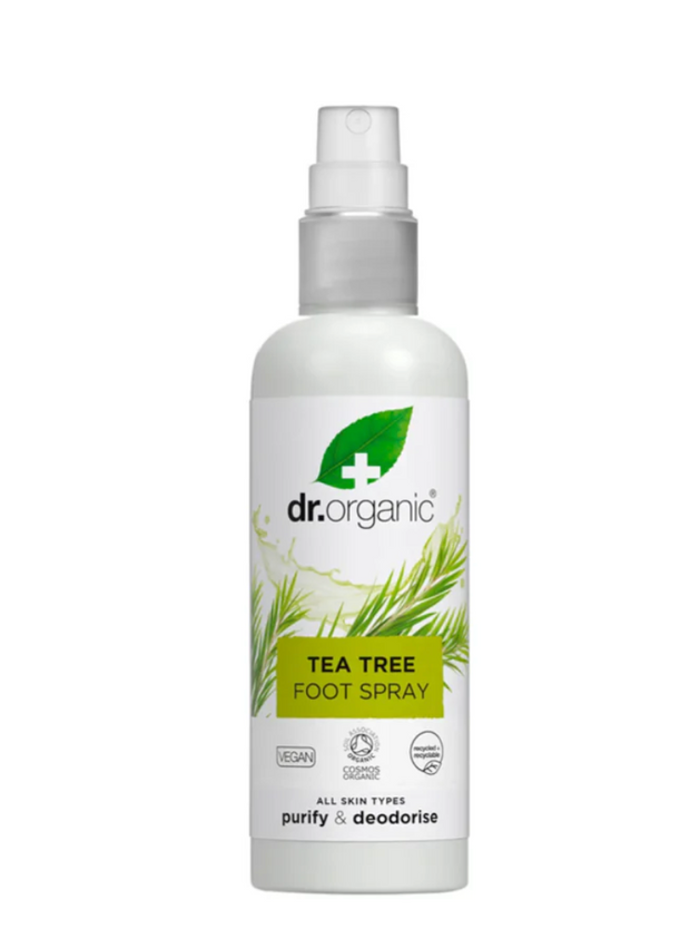 Tea Tree Foot Spray 100ml Dr Organic