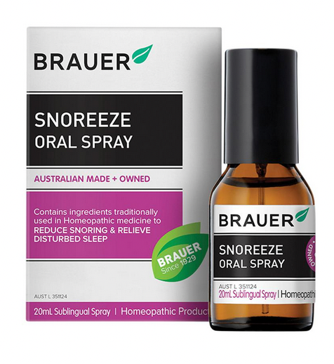 BRAUER SNOREEZE ORAL SPRAY 20ML