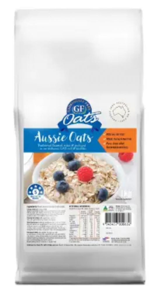 Oats Traditional Aussie 1kg Gloriously Free