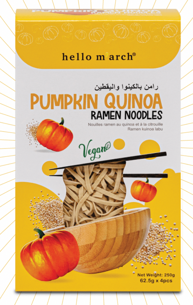 Pumpkin Quinoa Ramen Noodles  Category: Healthy Quick Meal