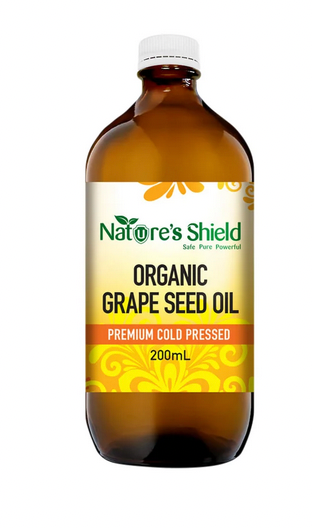 Natures Shield Organic Grape Seed Oil 200ml